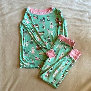 Little Sleepies 2T Girls Pajama Set Doggies